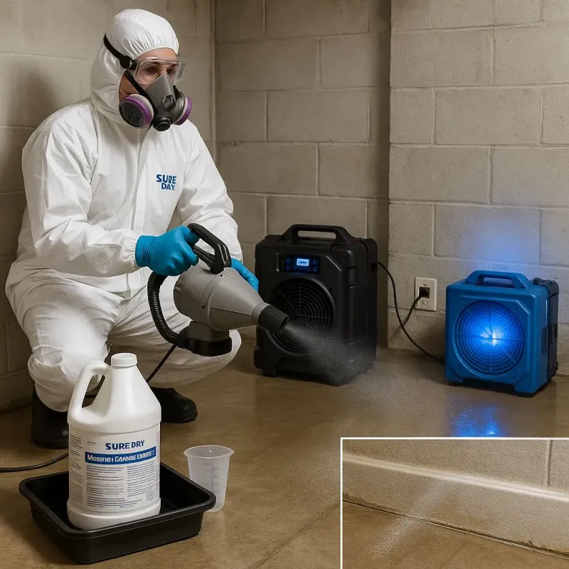 Sanitization and Odor Removal process in Madison, NH