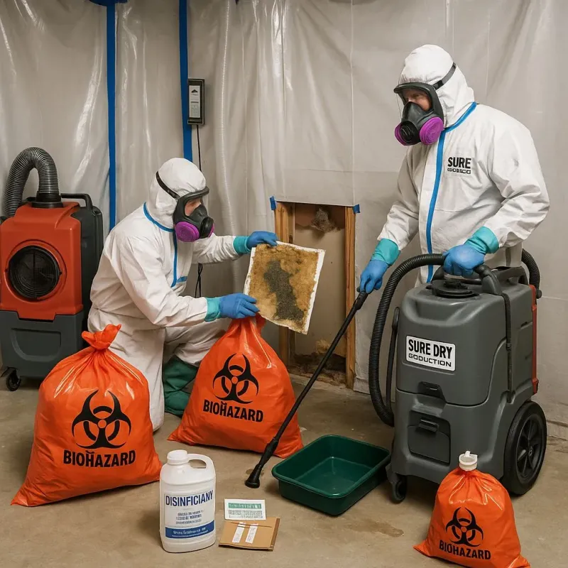 Contaminated Water Handling Protocols process in Madison, NH